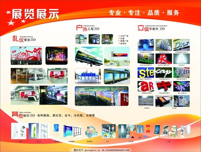 广告展板图片 从创意到制作的完整流程