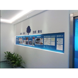 广告制作的多维应用 园湖路形象墙、树信广告与会所形象墙